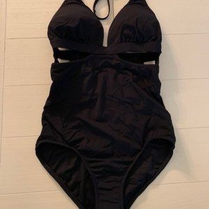 *SOLD*Seafolly One Piece Black Swimsuit